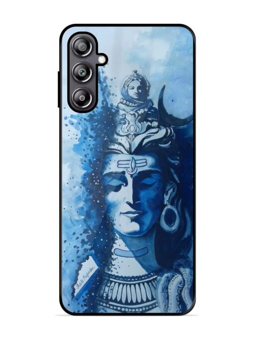 Shiv Art Glossy Metal Phone Cover for Samsung Galaxy F54 (5G) Zapvi