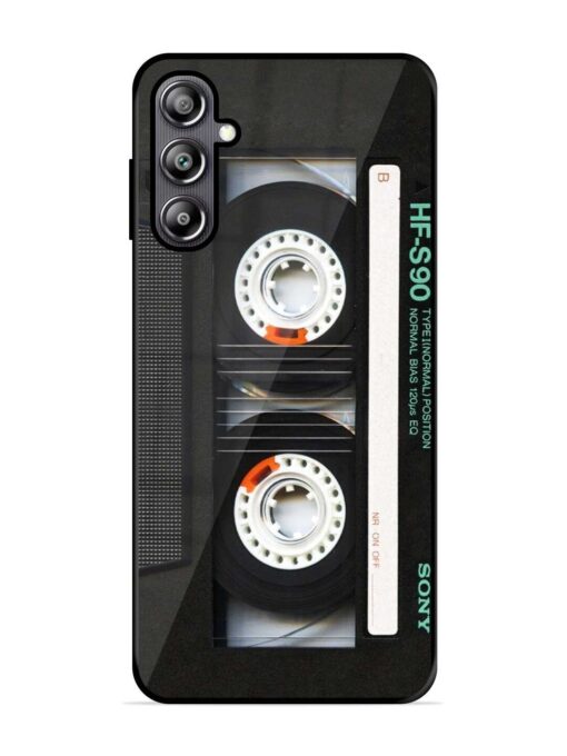 Sony Hf-S90 Cassette Glossy Metal Phone Cover for Samsung Galaxy F54 (5G) Zapvi