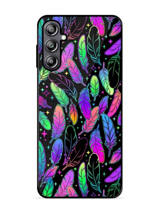 Bright Multi Colored Seamless Glossy Metal Phone Cover for Samsung Galaxy F54 (5G) Zapvi