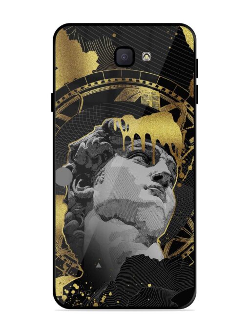 Roman Face Glossy Metal Phone Cover for Samsung Galaxy J7 Prime