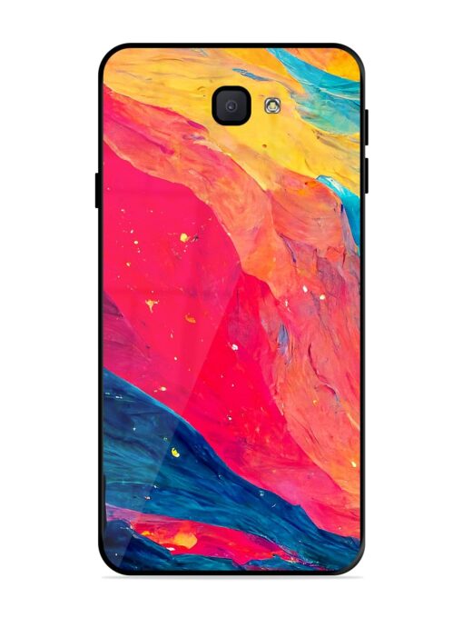 Starry Night Glossy Metal Phone Cover for Samsung Galaxy J7 Prime