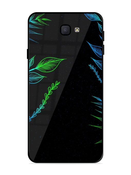 Aesthetic Neon Glossy Metal Phone Cover for Samsung Galaxy J7 Prime Zapvi