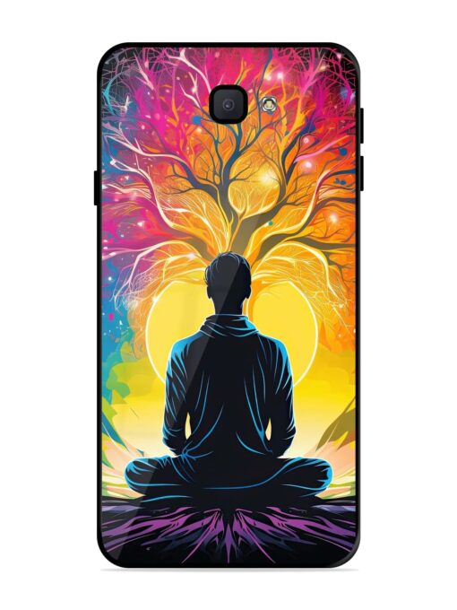 Mind Colourful Glossy Metal Phone Cover for Samsung Galaxy J7 Prime