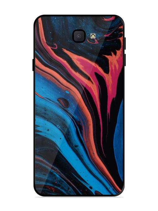 Liquefied Art Glossy Metal TPU Phone Cover for Samsung Galaxy J7 Prime 2 Zapvi