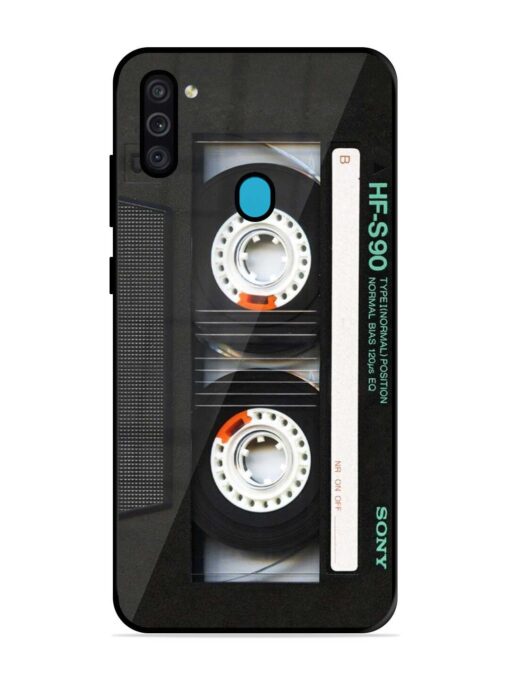 Sony Hf-S90 Cassette Glossy Metal Phone Cover for Samsung Galaxy M11