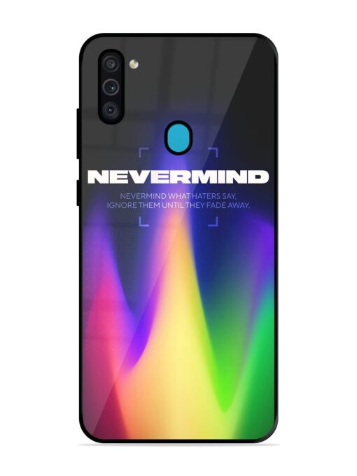 Nevermind Glossy Metal Phone Cover for Samsung Galaxy M11