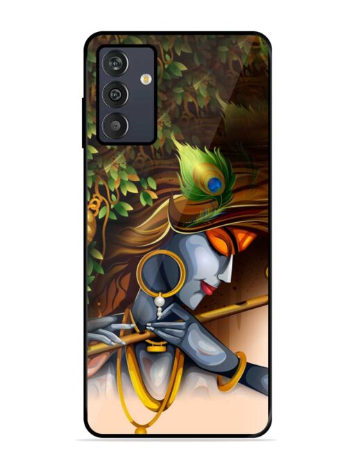 Krishna Glossy Metal Phone Cover for Samsung Galaxy M13 (4G) Zapvi