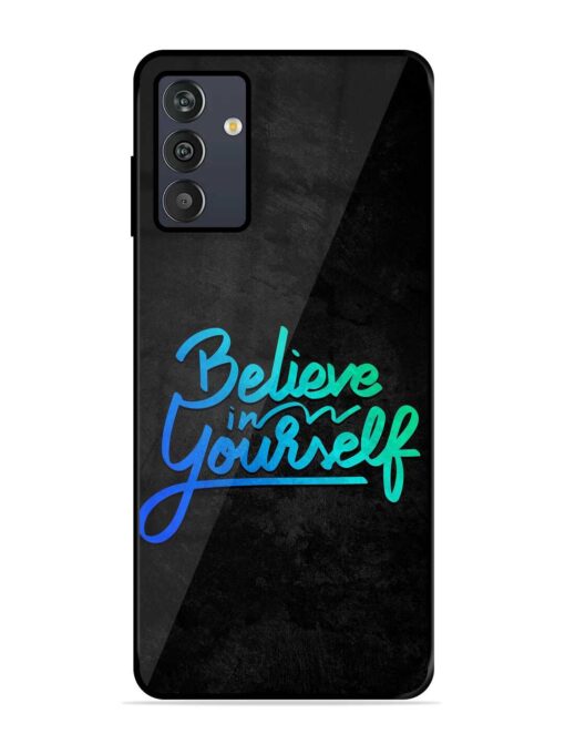 Believe In Yourself Glossy Metal Phone Cover for Samsung Galaxy M13 (4G)