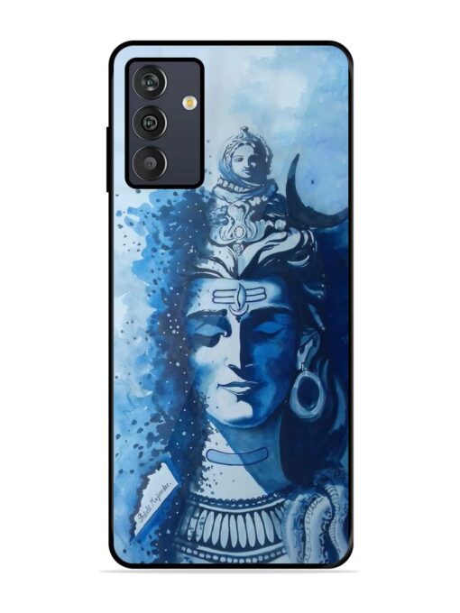 Shiv Art Glossy Metal Phone Cover for Samsung Galaxy M13 (4G) Zapvi