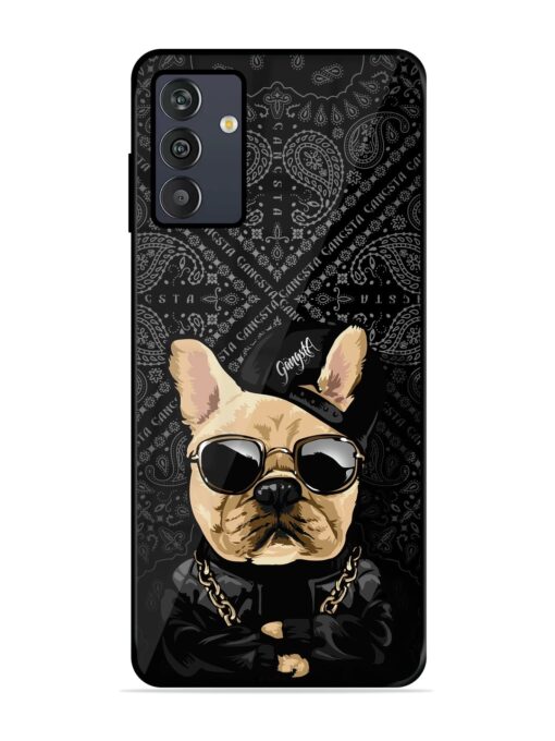 Gangsta Cool Sunmetales Dog Glossy Metal Phone Cover for Samsung Galaxy M13 (4G) Zapvi