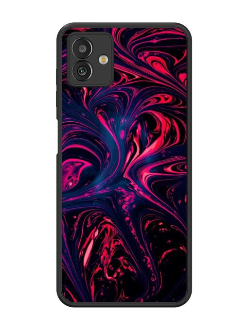 Abstract Background Glossy Metal Phone Cover for Samsung Galaxy M13 (5G) Zapvi