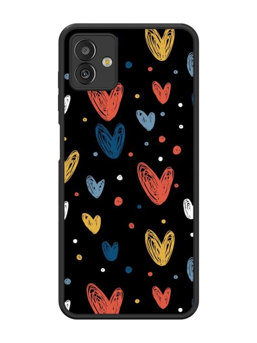 Happy Valentines Day Glossy Metal TPU Phone Cover for Samsung Galaxy M13 (5G) Zapvi