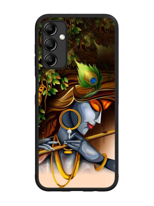 Krishna Glossy Metal Phone Cover for Samsung Galaxy M14 (5G)