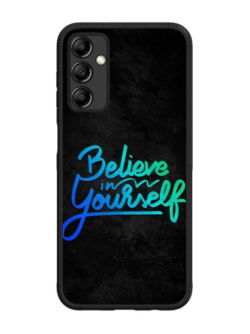 Believe In Yourself Glossy Metal Phone Cover for Samsung Galaxy M14 (5G) Zapvi