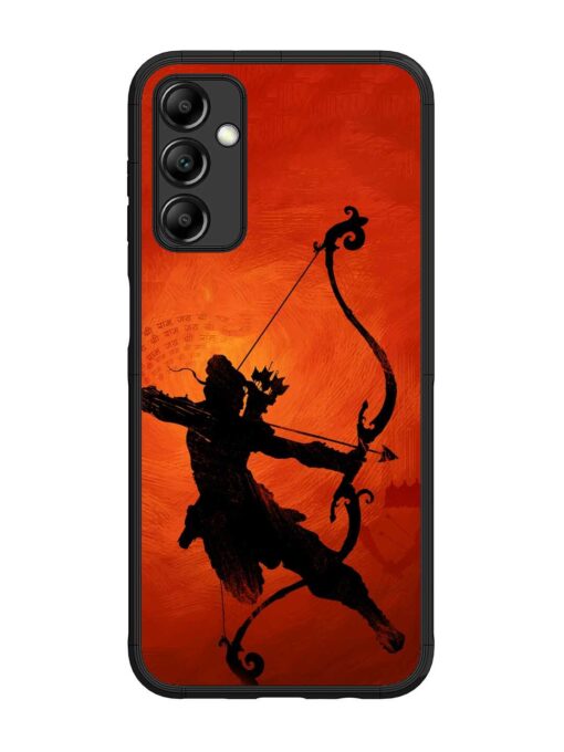 Illustration Lord Rama Glossy Metal Phone Cover for Samsung Galaxy M14 (5G) Zapvi