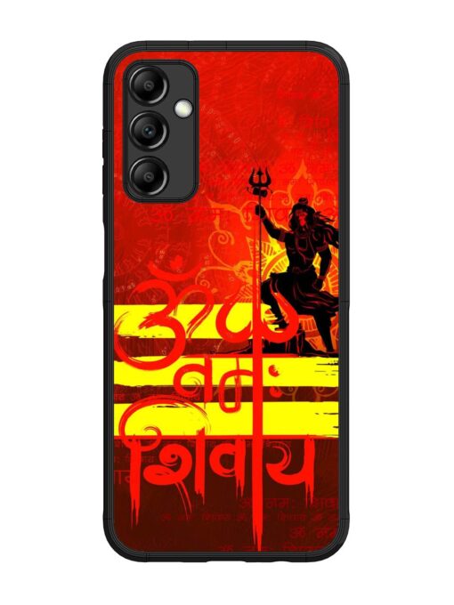 Illustration Lord Shiva Glossy Metal TPU Phone Cover for Samsung Galaxy M14 (5G) Zapvi