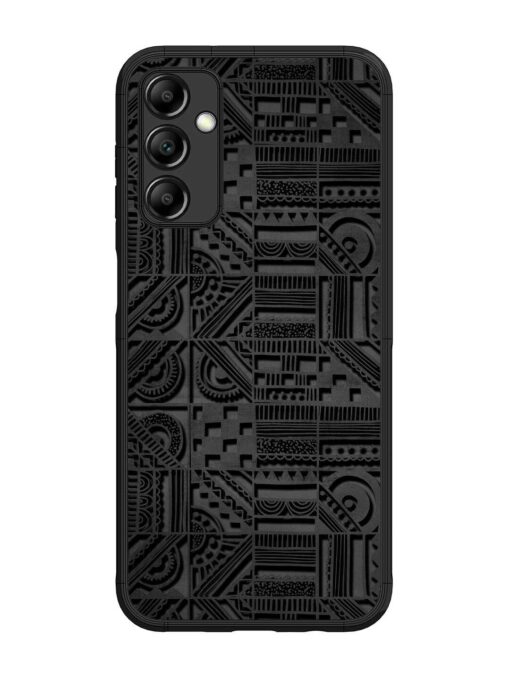 Seamless Pattern Glossy Metal Phone Cover for Samsung Galaxy M14 (5G) Zapvi