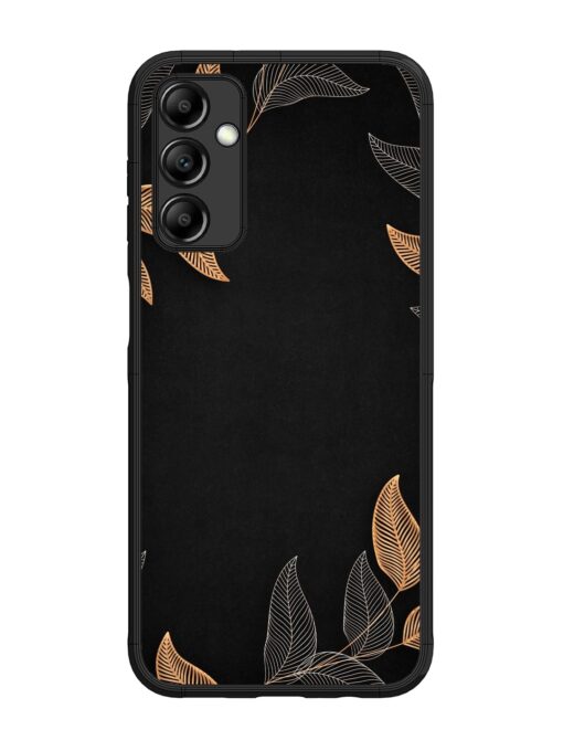 Foliage Art Glossy Metal Phone Cover for Samsung Galaxy M14 (5G) Zapvi