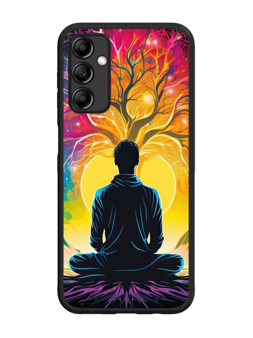 Mind Colourful Glossy Metal Phone Cover for Samsung Galaxy M14 (5G) Zapvi