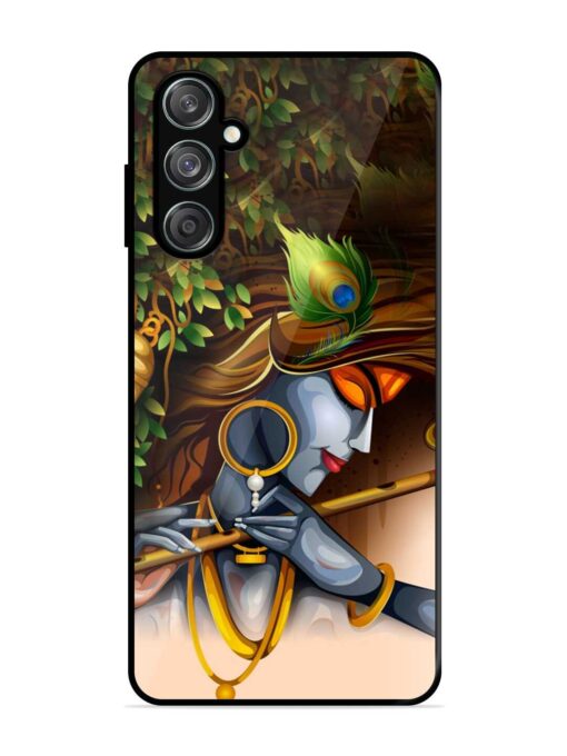 Krishna Glossy Metal Phone Cover for Samsung Galaxy M15 (5G) Zapvi