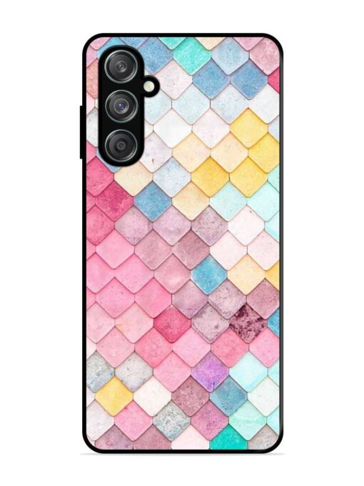 Fondos De Pantalla Glossy Metal Phone Cover for Samsung Galaxy M15 (5G) Zapvi