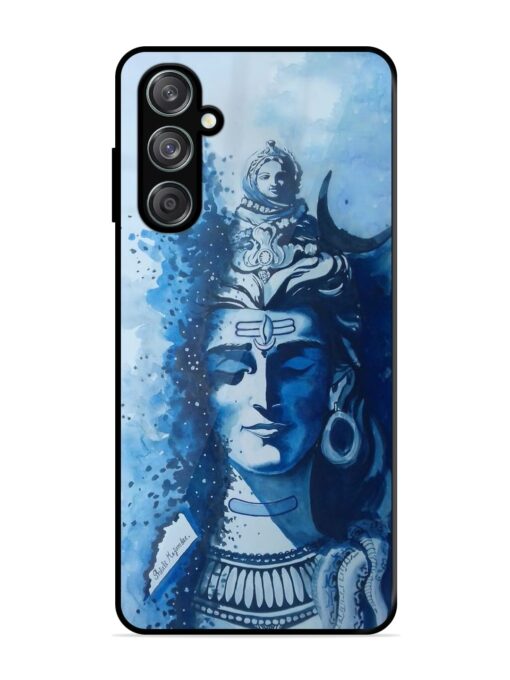 Shiv Art Glossy Metal Phone Cover for Samsung Galaxy M15 (5G) Zapvi