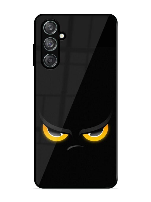 Scary Yellow Eye Glossy Metal TPU Phone Cover for Samsung Galaxy M15 (5G) Zapvi