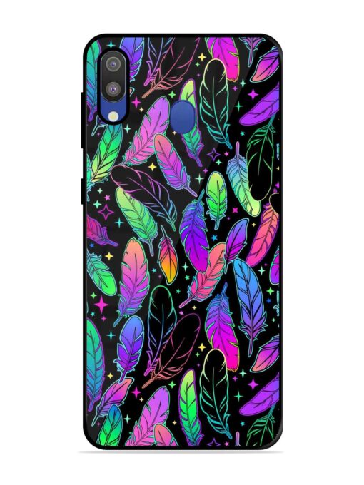 Bright Multi Colored Seamless Glossy Metal Phone Cover for Samsung Galaxy M20