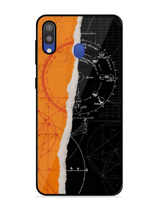 Planning Zoning Glossy Metal Phone Cover for Samsung Galaxy M20 Zapvi