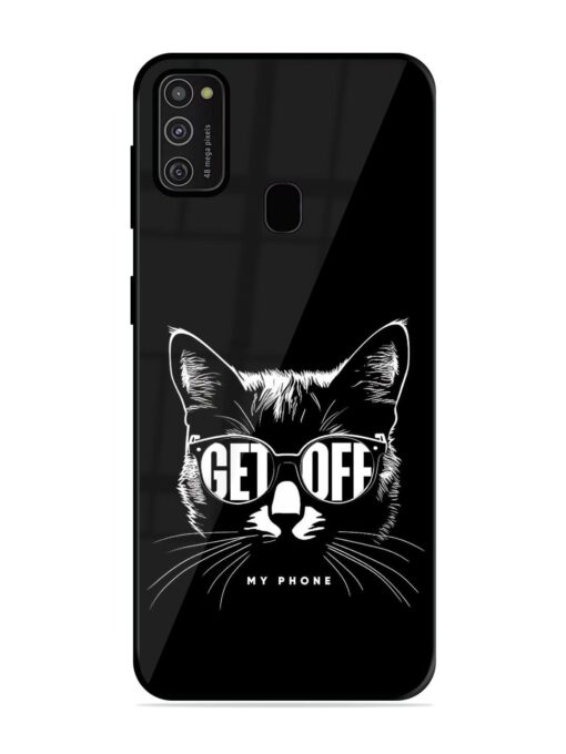 Get Off Glossy Metal TPU Phone Cover for Samsung Galaxy M21 (2021)