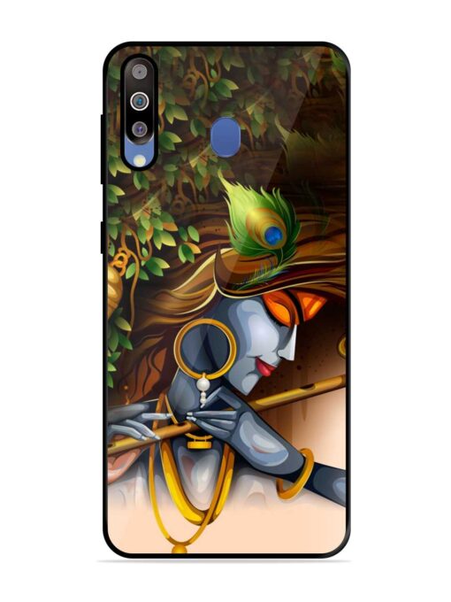 Krishna Glossy Metal Phone Cover for Samsung Galaxy M30 Zapvi