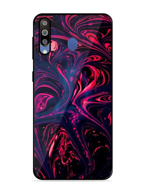 Abstract Background Glossy Metal Phone Cover for Samsung Galaxy M30 Zapvi