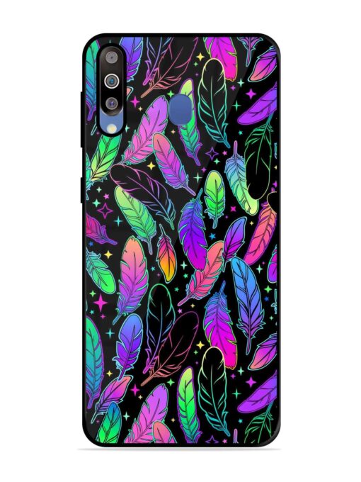 Bright Multi Colored Seamless Glossy Metal Phone Cover for Samsung Galaxy M30