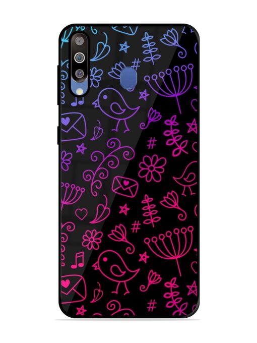 Cool Girly Glossy Metal Phone Cover for Samsung Galaxy M30 Zapvi