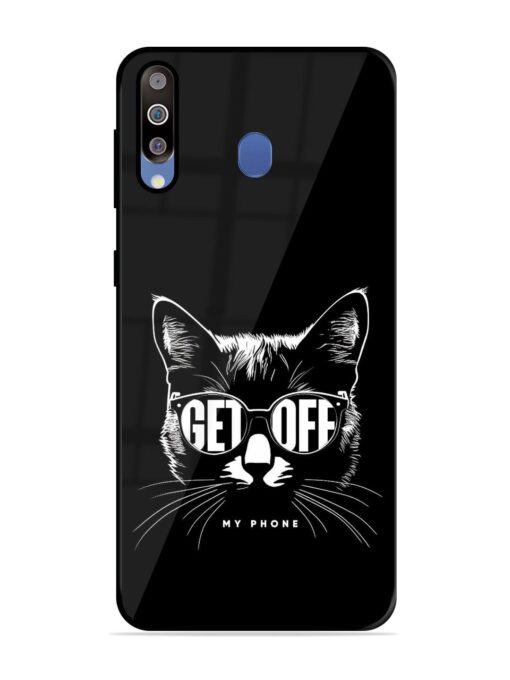 Get Off Glossy Metal TPU Phone Cover for Samsung Galaxy M30