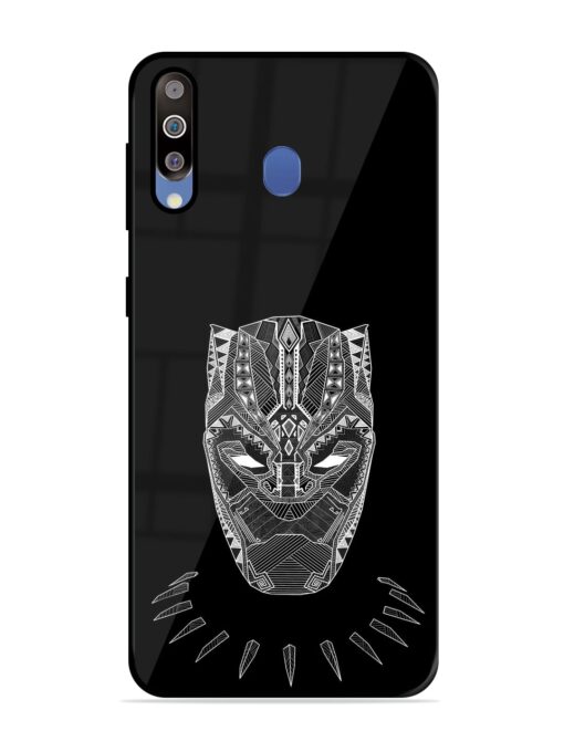 Fictional Art Glossy Metal Phone Cover for Samsung Galaxy M30 Zapvi