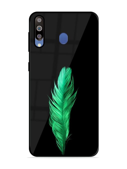 Feather Texture Glossy Metal Phone Cover for Samsung Galaxy M30