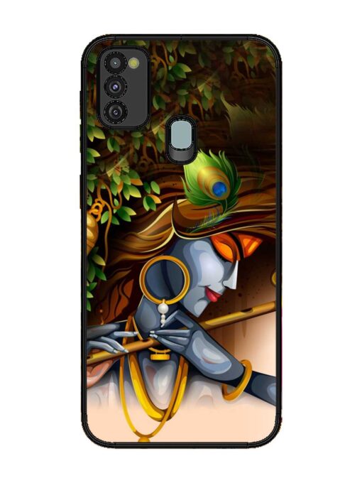 Krishna Glossy Metal Phone Cover for Samsung Galaxy M30S Zapvi