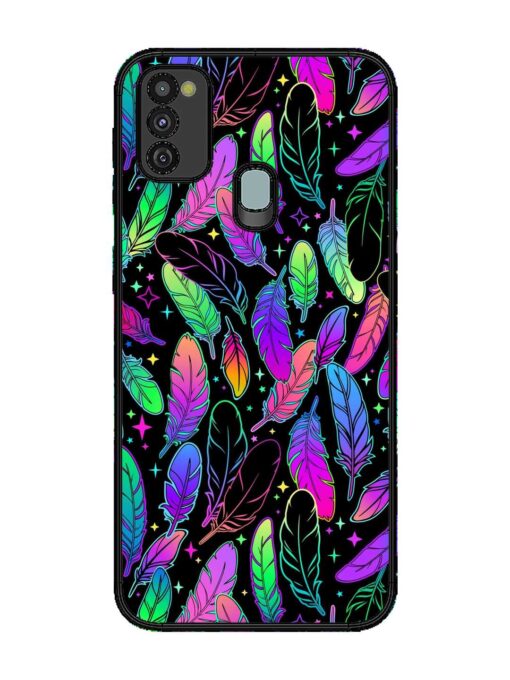 Bright Multi Colored Seamless Glossy Metal Phone Cover for Samsung Galaxy M30S