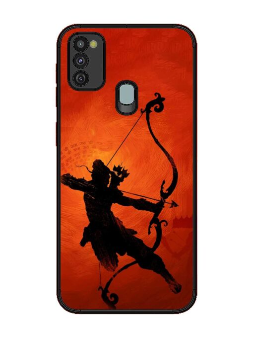 Illustration Lord Rama Glossy Metal Phone Cover for Samsung Galaxy M30S Zapvi