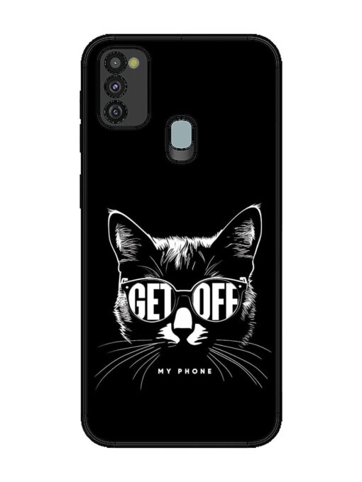 Get Off Glossy Metal TPU Phone Cover for Samsung Galaxy M30S Zapvi