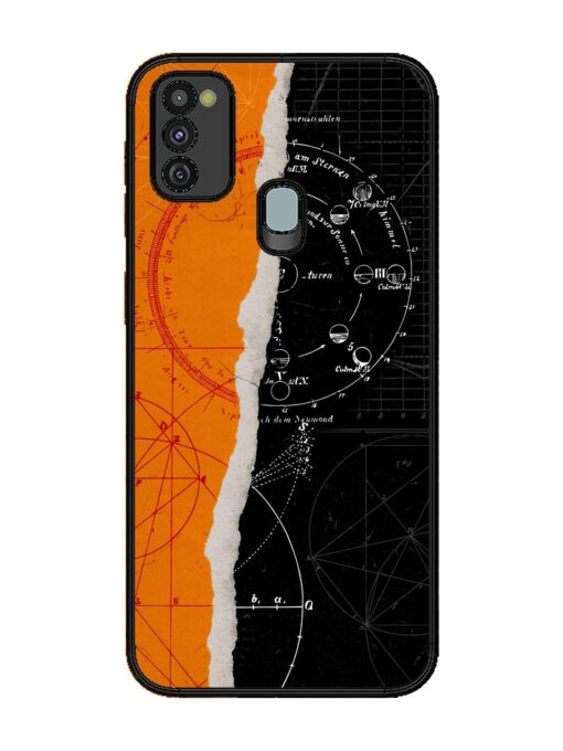 Planning Zoning Glossy Metal Phone Cover for Samsung Galaxy M30S