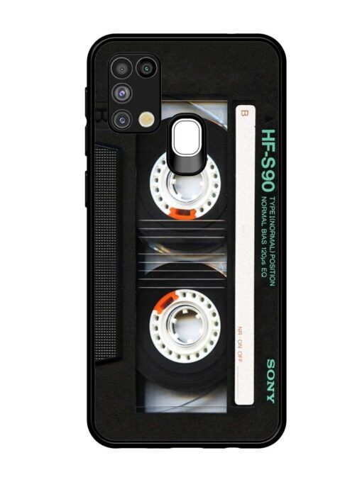 Sony Hf-S90 Cassette Glossy Metal Phone Cover for Samsung Galaxy M31 Zapvi