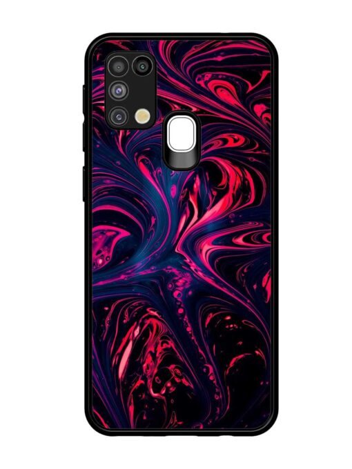 Abstract Background Glossy Metal Phone Cover for Samsung Galaxy M31 Zapvi