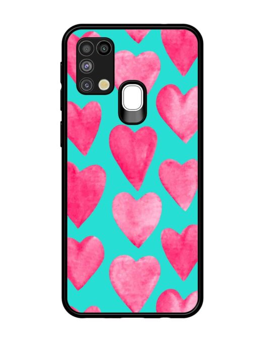 Beautiful Vector Illustration Glossy Metal Phone Cover for Samsung Galaxy M31 Zapvi