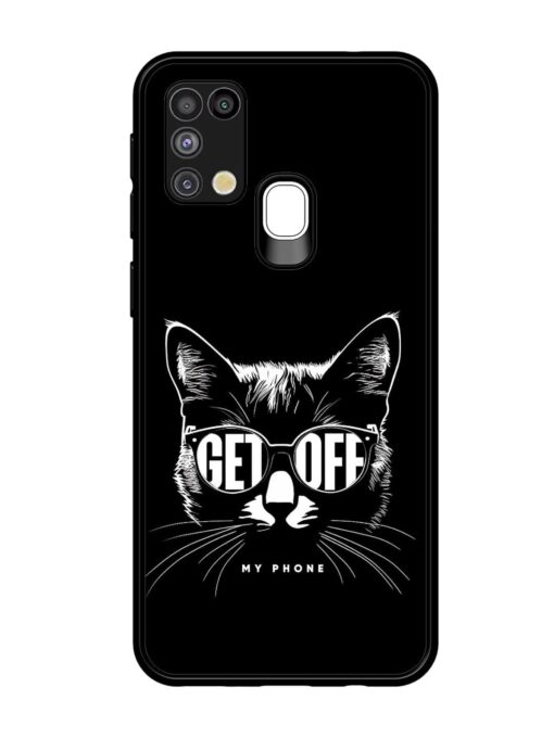 Get Off Glossy Metal TPU Phone Cover for Samsung Galaxy M31 Zapvi