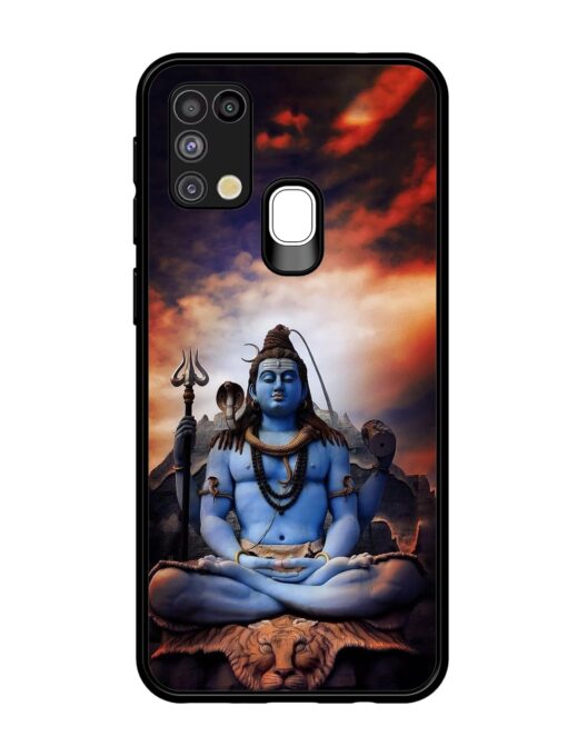 Jai Jai Shiv Glossy Metal Phone Cover for Samsung Galaxy M31 Zapvi