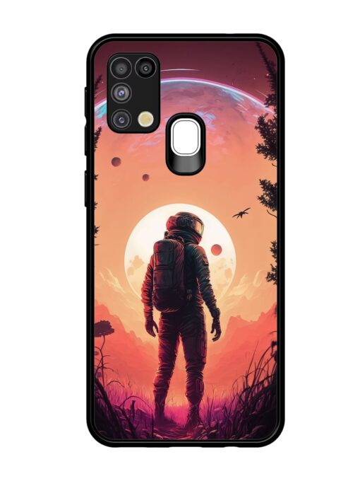 Red Sky At Morning Glossy Metal Phone Cover for Samsung Galaxy M31