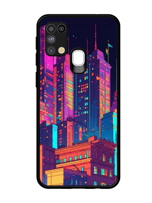 City View Glossy Metal Phone Cover for Samsung Galaxy M31 Zapvi