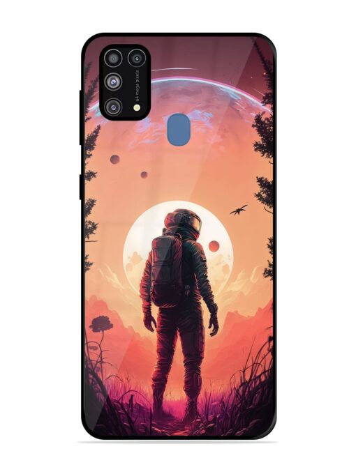 Red Sky At Morning Glossy Metal Phone Cover for Samsung Galaxy M31 Prime